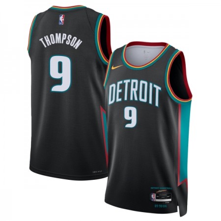 Dres Detroit Pistons Ausar Thompson Nike 2025-26 City Edition Crno Swingman Dres Detroit Pistons Ausar Thompson Nike 2025-26 City Edition Crno Swingman